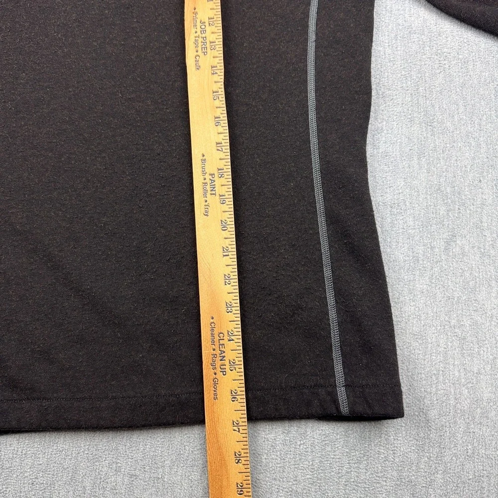 Kuhl Sweater Mens Medium Black‎ Revel Pullover Black 1/4 Zip Long Sleeve Fleece